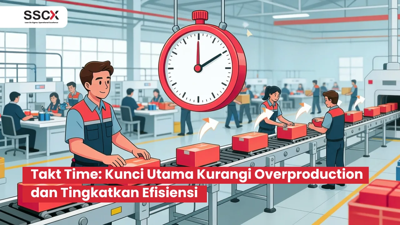 Takt Time: Kunci Utama Kurangi Overproduction dan Tingkatkan Efisiensi