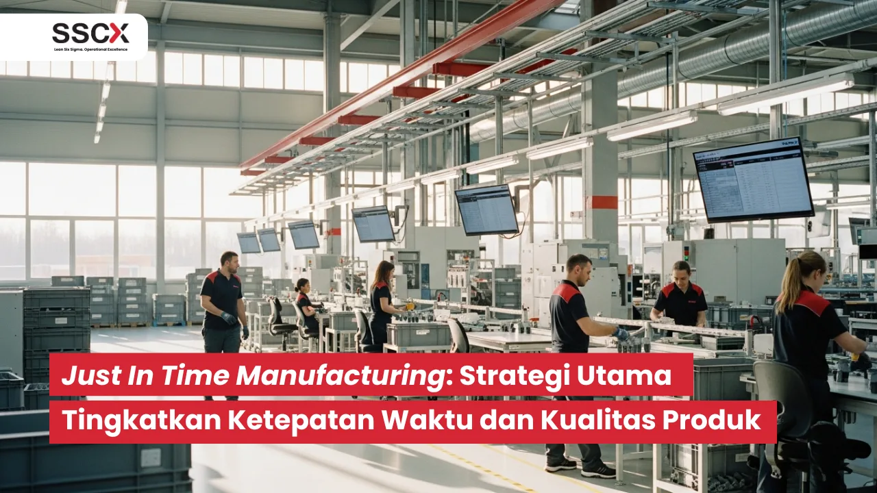 Just In Time Manufacturing: Strategi Utama Tingkatkan  Ketepatan Waktu dan Kualitas Produk